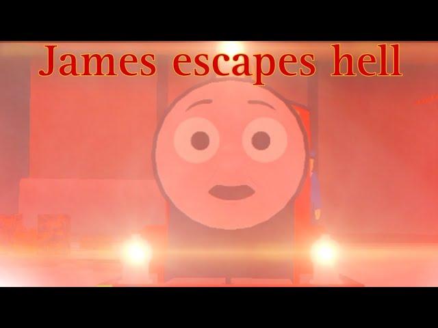 James escapes hell  (14+ SWEARING) btwf roblox   suction cup man  remake