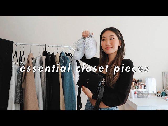 CLOSET ESSENTIALS | how to build your wardrobe