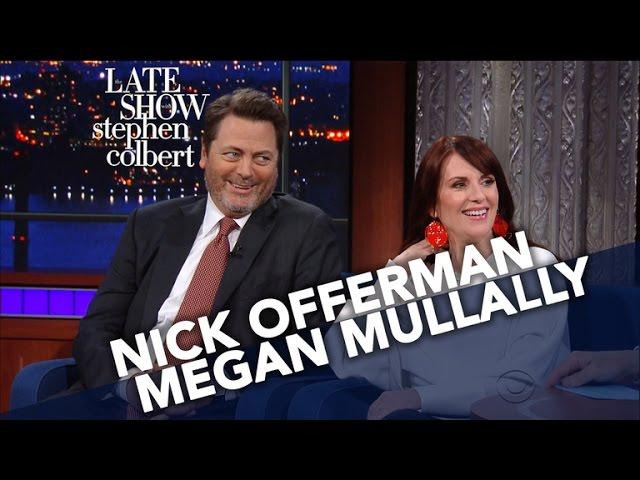 Nick Offerman And Megan Mullally Decide Their Celebrity Couple Name