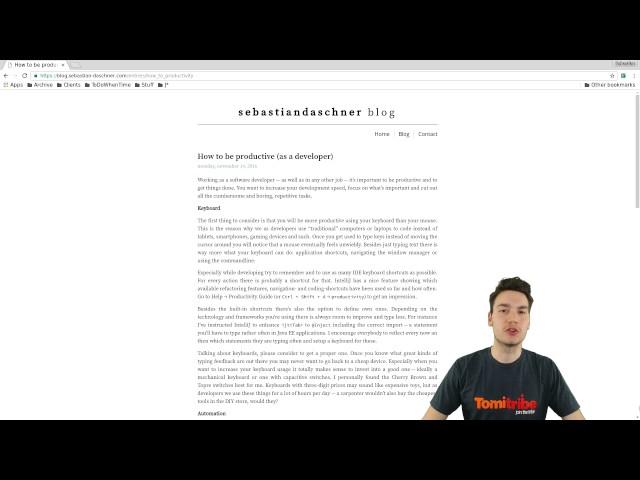 Intro - Developer Productivity