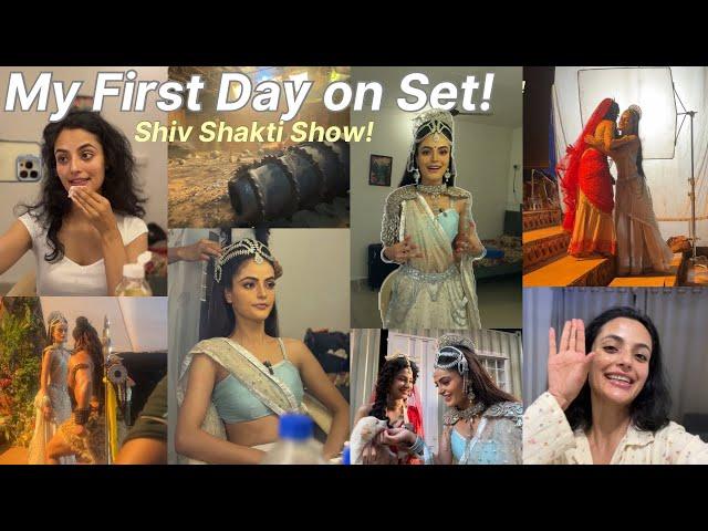 First Day On Set : Shiv Shakti Shoot Vlog | BEHIND THE SCENES! fun, laughter & action!