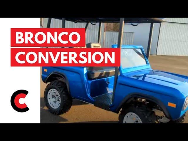 Golf Cart Bronco Conversion - Golf Cart Stories