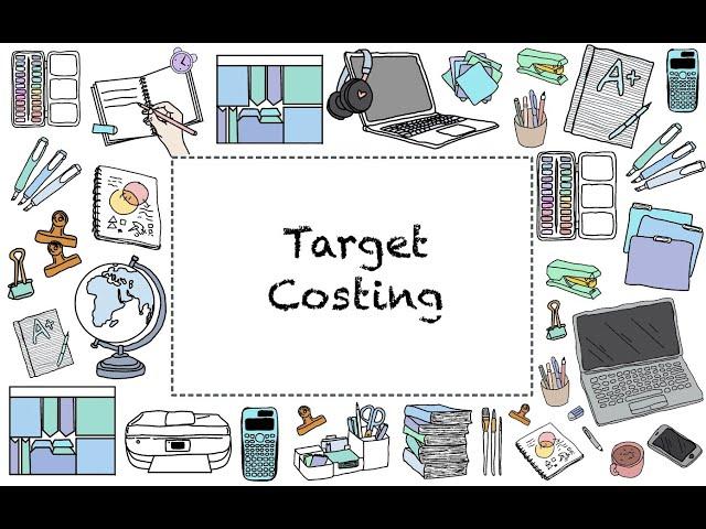 Lernvideo zur Zielkostenrechnung (Target Costing)