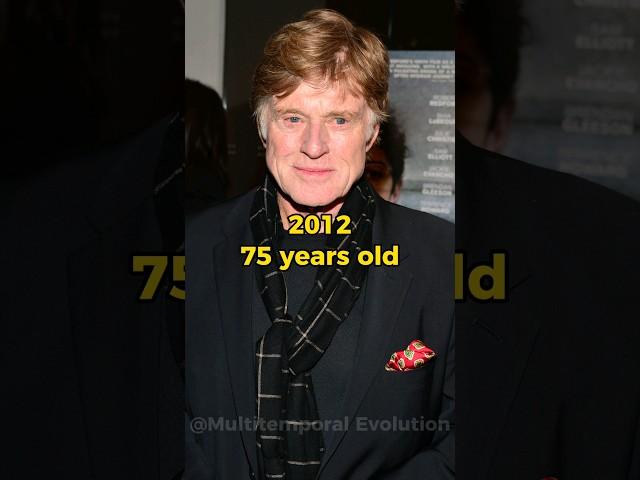 ROBERT REDFORD DEVOLUTION (2024-1960) #shorts