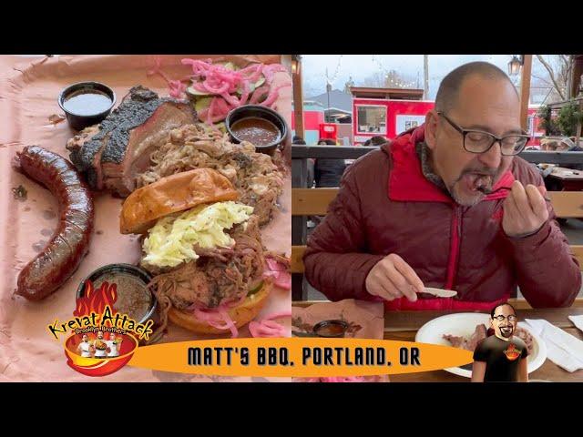 KrevatAttack Food Review - Matt's BBQ (Portland, OR)