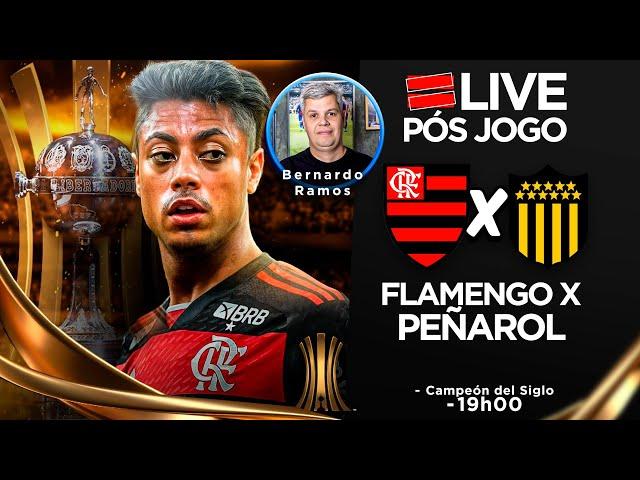 Pós-jogo de Flamengo x Peñarol, pela Libertadores