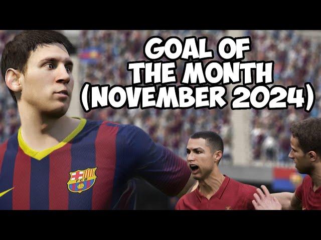 Community Goal of the Month Competition (November 2024)