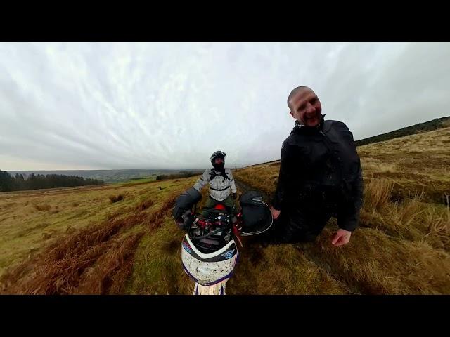 Best lane ever!? Northdale rigg, Rosedale abbey ridden on Honda CRF250l and Rally