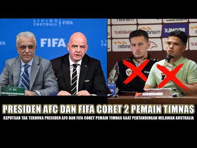  KEPUTUSAN MENGEJUTKAN FIFA DAN AFC CORET 2 PEMAIN TIMNAS INDONESIA !! PELATIH BAHRAIN MULAI PANIK