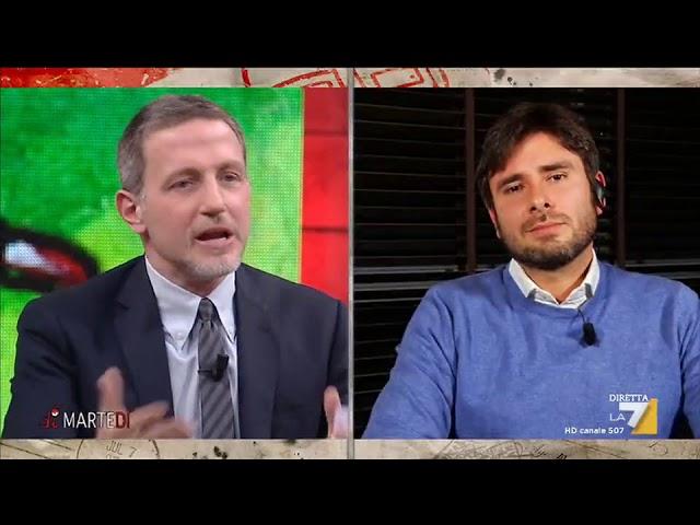 Alessandro Di Battista vs Massimo Giannini: 'Perché se ne va in America?, 'Le scelte sulla mia ...