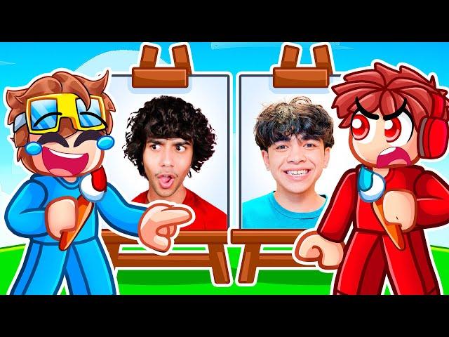 Nico vs Cash SPEED DRAW In Roblox! (REAL LIFE)