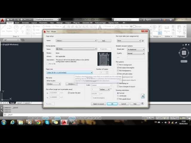 Autocad 2D 2014 (for beginners): How to convert dwg to JPG