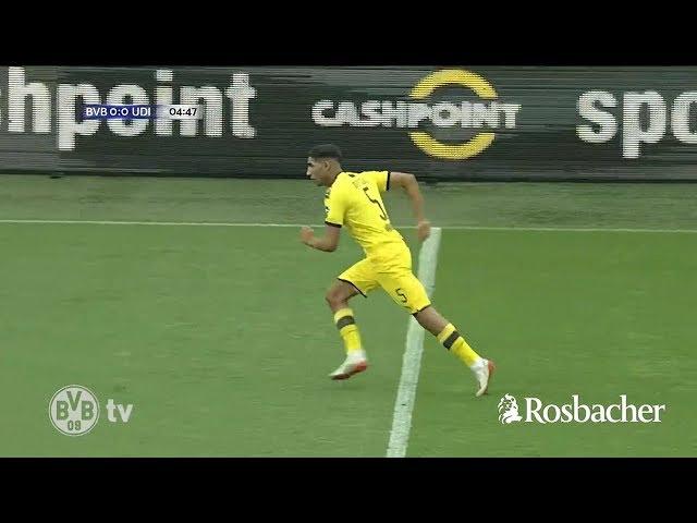 Achraf Hakimi vs Udinese / Testspiel /27.7.2019 HD