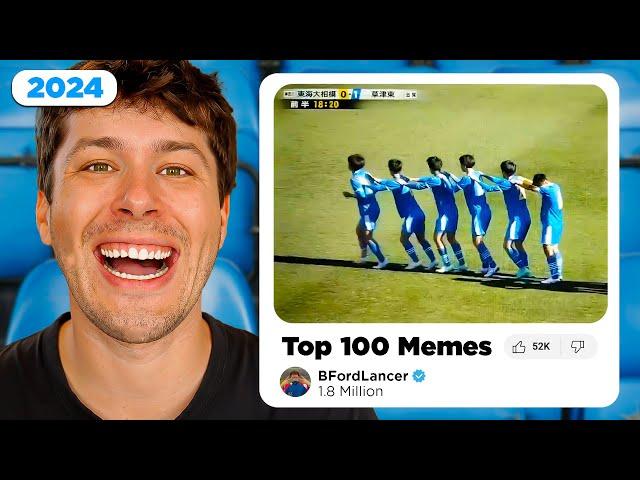 Top 100 Football Memes of the 2024