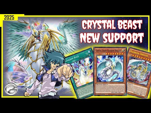 NEW SUPPORT! Crystal Beast Deck New Skill - PC Gameplay JAN 2025 - Yugioh Duel Links