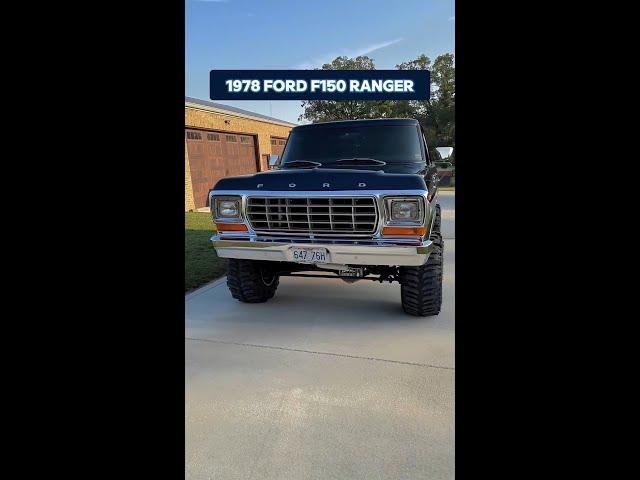 Sound ON! 1978 Ford F150 Ranger  #shorts