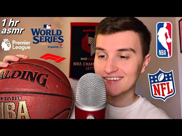 ASMR | Whispering About ALL THINGS Sports For 1 Hour ️ (whisper ramble)