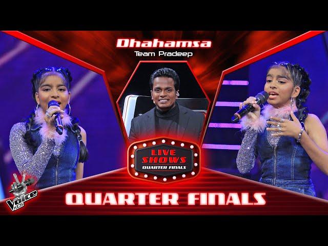 Dhahamsa Madampitige | Sheela (ශීලා) | Live Quarter Finals