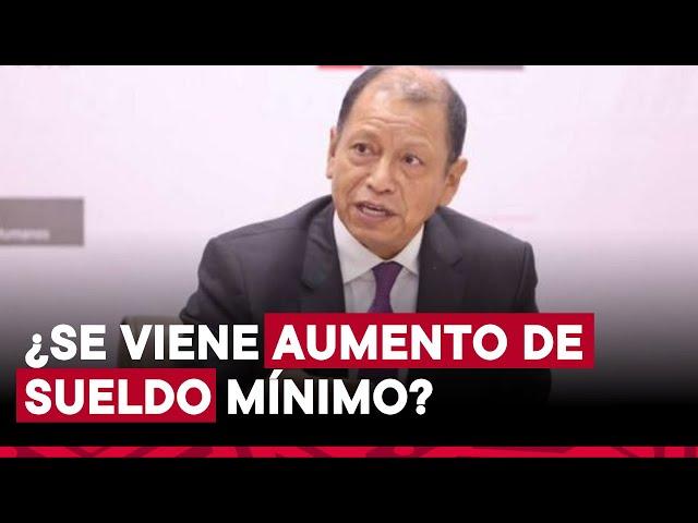 ¿Habrá un nuevo aumento del sueldo mínimo para este 2024? Esto dijo el ministro de Trabajo