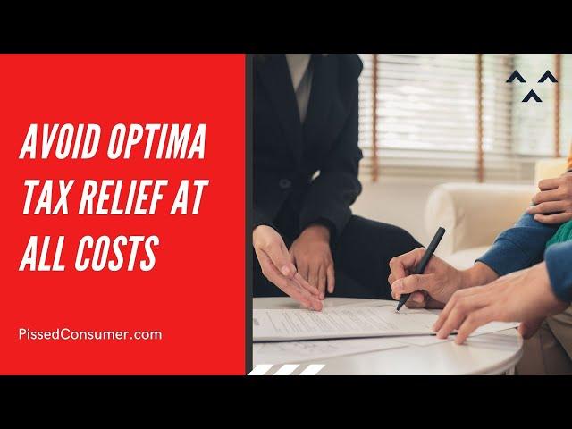 Optima Tax Relief Reviews - Fraudulent business practices by Optima