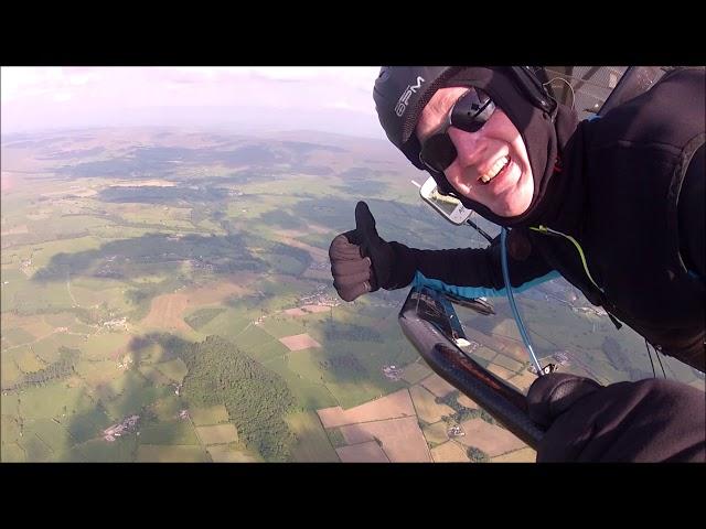 British Hanggliding Competition GOAL!  Dodd Fell to Blackpool