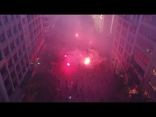 GATE 7 and DELIJE march in Athens (11/12)