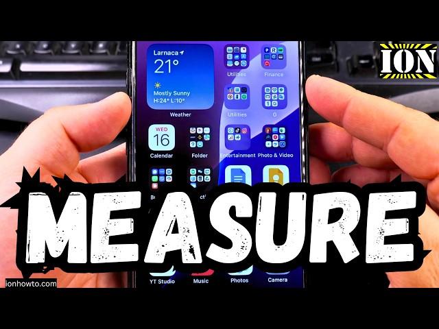 How to Check if a Surface is Level Using the iPhone Measure App