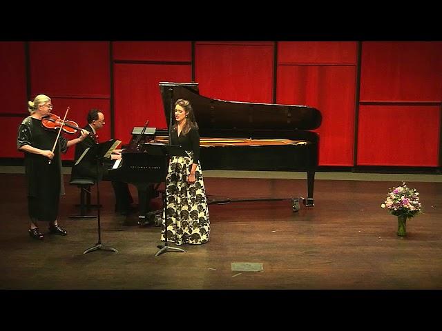 BRAHMS 2 Songs for Viola Voice and piano, op. 91