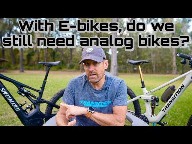 If E-Bikes Are So Fun, Why Ride an Analog Bike?