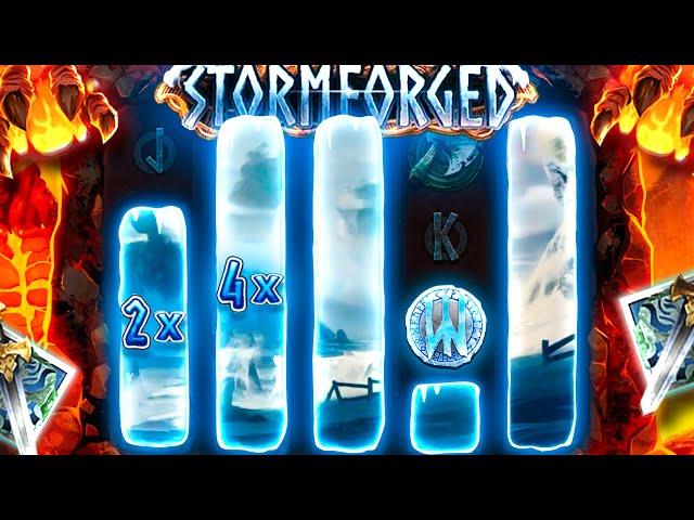 I JUST HIT A INSANE $240,000+ WIN ON STORMFORGED... BIG SPINS