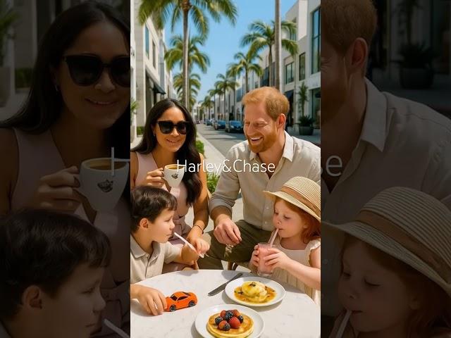 Prince Harry & Kids Breakfast Time #princeharry #meghanmarkle #fun #happy #love #family #cute
