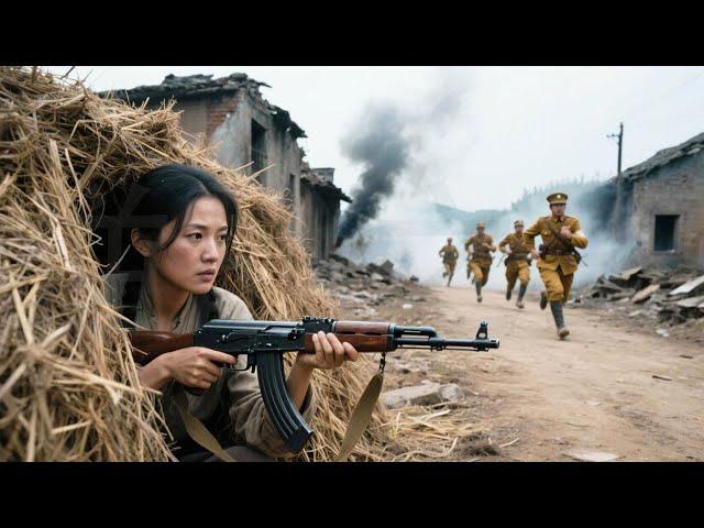 The village is filled with traps, every house connected by tunnels, Japanese soldiers flee in defeat