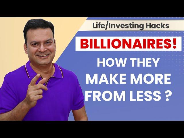 Get RICH : MORE from LESS?