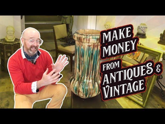 How To Make Money Buying/Selling Antiques with David Harper (Bargain Hunt, Antiques Roadtrip)