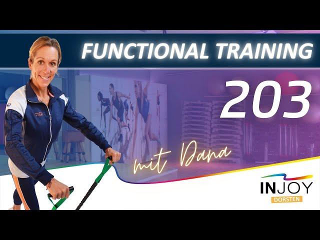 #203 // 55 Minuten FUNCTIONAL TRAINING  〢  INJOY LIVE WORKOUT  〢  mit DANA