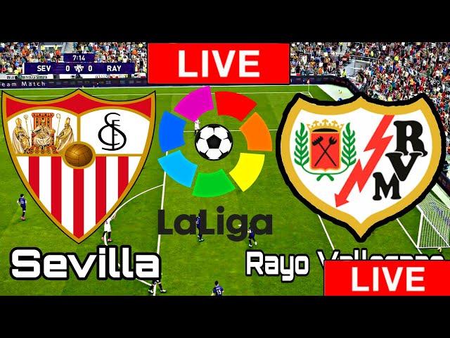 Sevilla vs Rayo Vallecano | Sevilla vs Rayo Vallecano LIVE MATCH TODAY Laliga 16/Aug 2021