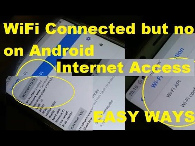 WiFi connected but no internet access on Android, 5 Easy Ways, Fixed