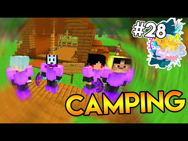 AKU CAMPING SAMA 4BROTHER DI SANS SMP SEASON 4!!! #28