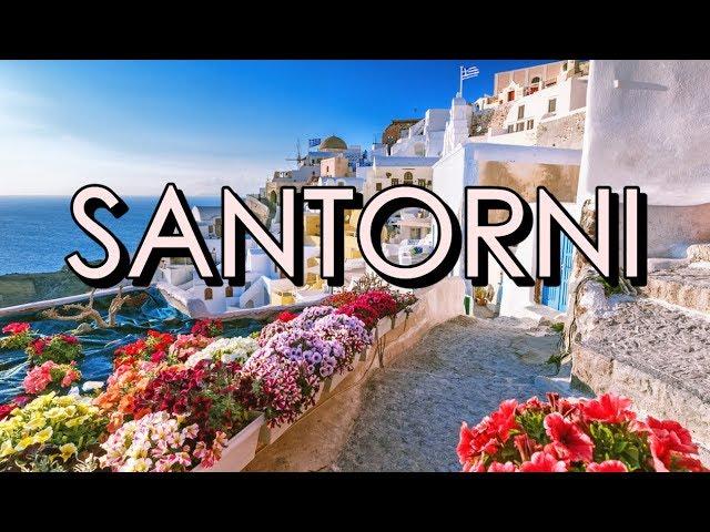 Thera "Fira"  Santorini, Greece 4K