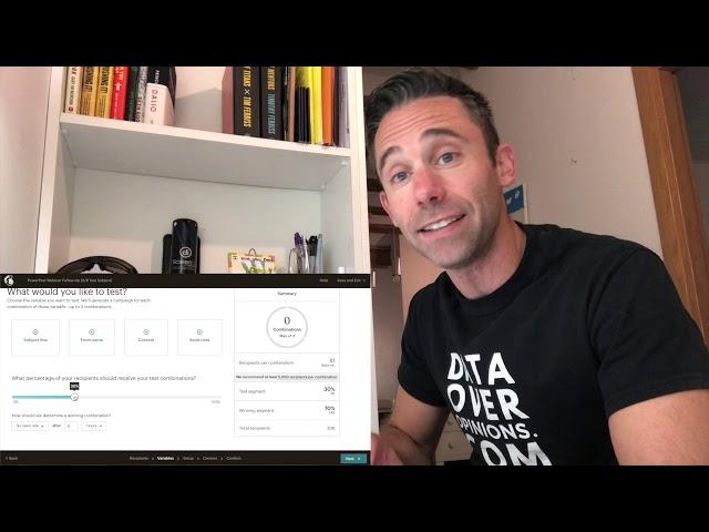 How To A B Test Your Email Marketing Campaigns In Mailchimp: Data Driven Daily Tip 198