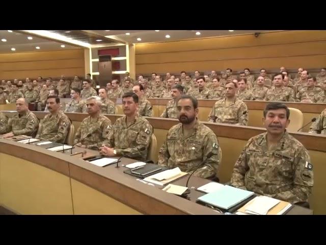 COAS Gen Syed Asim Munir Leads 84th Formation Commanders Conference at GHQ with Army Leaders| ISPR