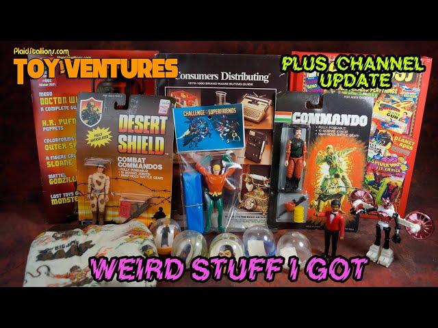 Toy-Ventures: Weird Stuff I Got (plus channel news)