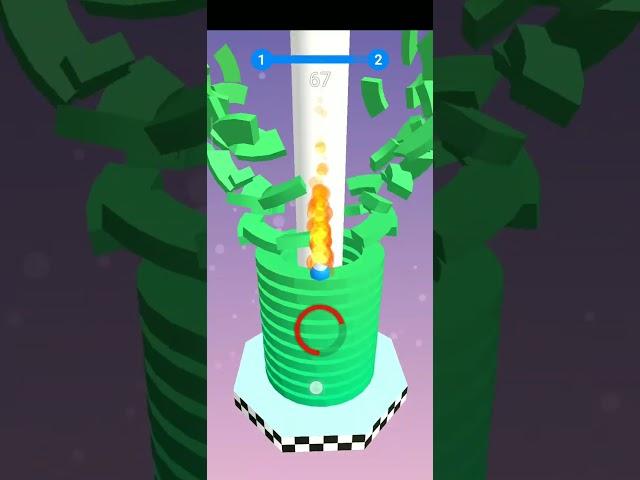 3D CRASH 1 LEVEL GAME PLAY STACK BOLL HGP RAJPUT #viral #trending #gaming #shorts