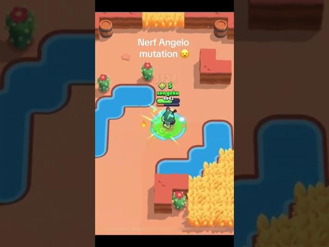 Nerf Angelo Mutation  #brawlstars