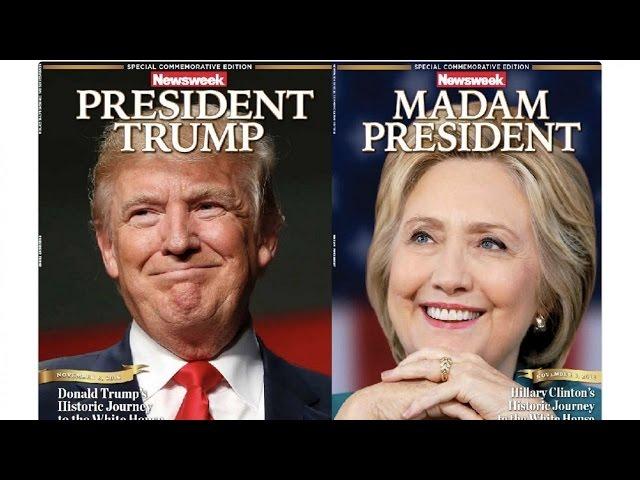 'Madam President' Newsweek covers sell online