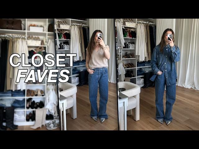 current closet faves + my most worn outfits 