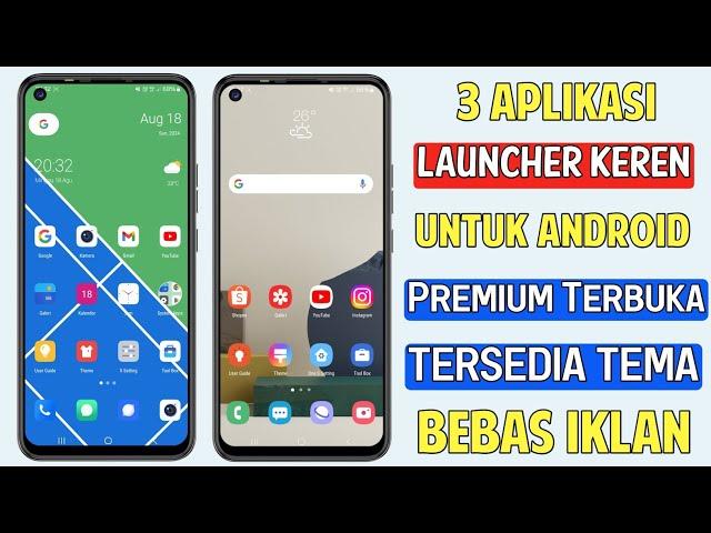 3 Aplikasi Launcher Terbaik untuk Android