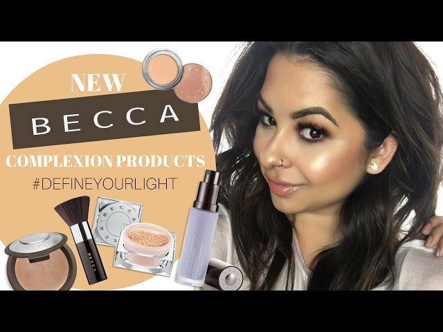 New BECCA COSMETICS Complexion Products | First Impression & Try On