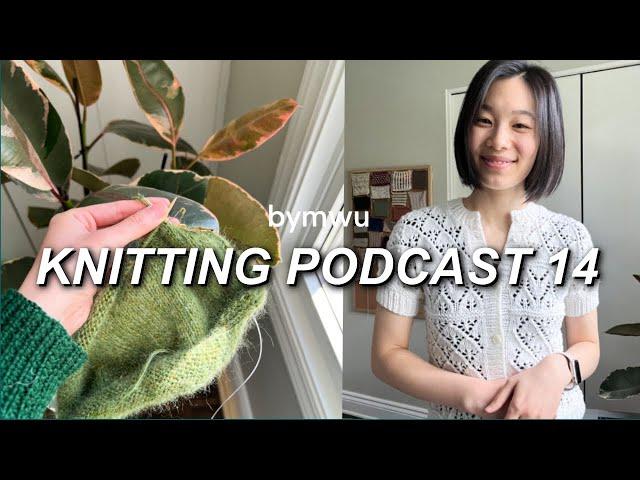 podcast 14 ~ sanna cardigan FO & hitting my yarn stash goal (ft. so much new yarn)