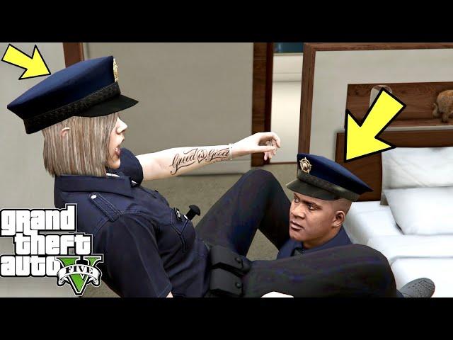 Franklin Stole Michael’s Police Girlfriend In GTA 5 Story Mode! (Secret Mission)